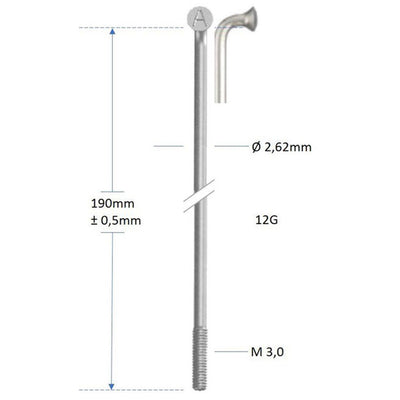 Alpina Spaak Zink 12-212 senza capezzolo (144st)