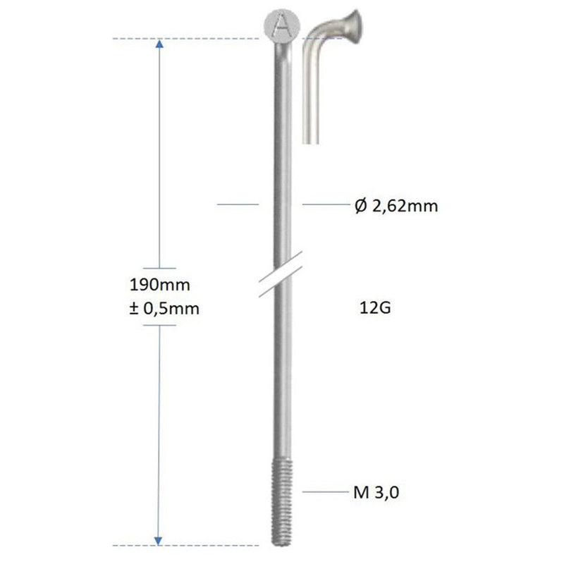 ALPINA SPAAK ZINK 12-302 senza argento per capezzoli (144st)