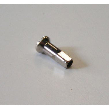 Adaptador de radios Sapim tetina radios-13 llanta-14 plata. (100 piezas)