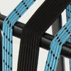Eye triobinder Qibbel con gancio 24+2x12mm nero nero blu