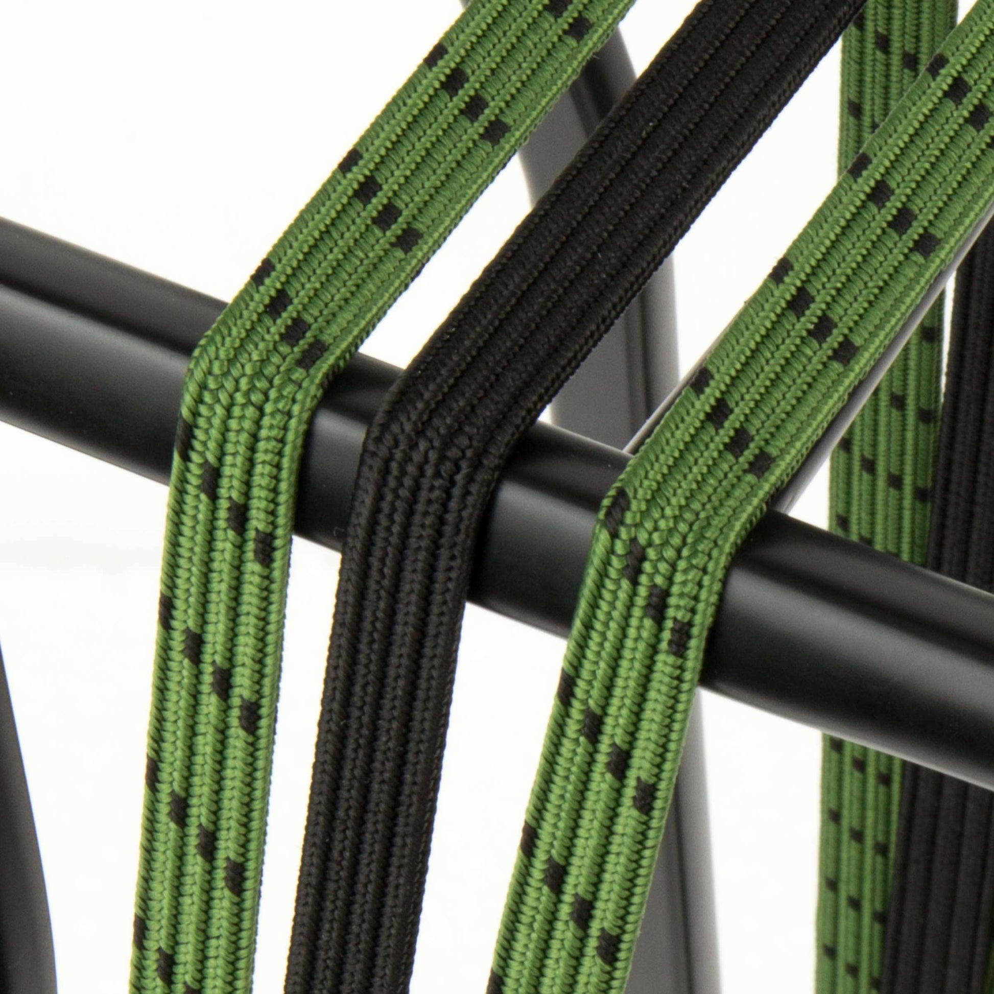 Quibbel Triobinder Eye con gancio 24+2x12mm Green di oliva nero