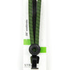 Quibbel Triobinder Eye con gancio 24+2x12mm Green di oliva nero