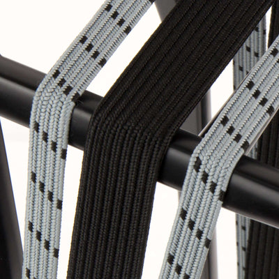 Qibbel widek triobinder eye met haak 24+2x12mm zwart steengrijs