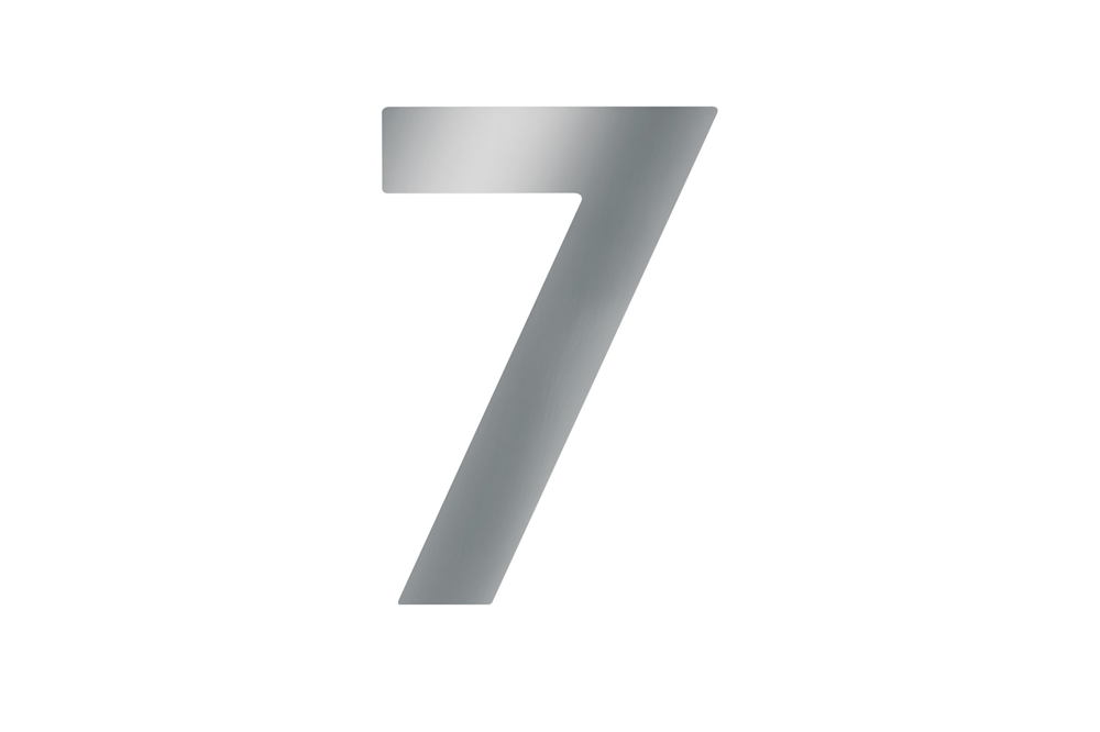 Numero civico Metafranco 7 a2 120mm - wu0424067