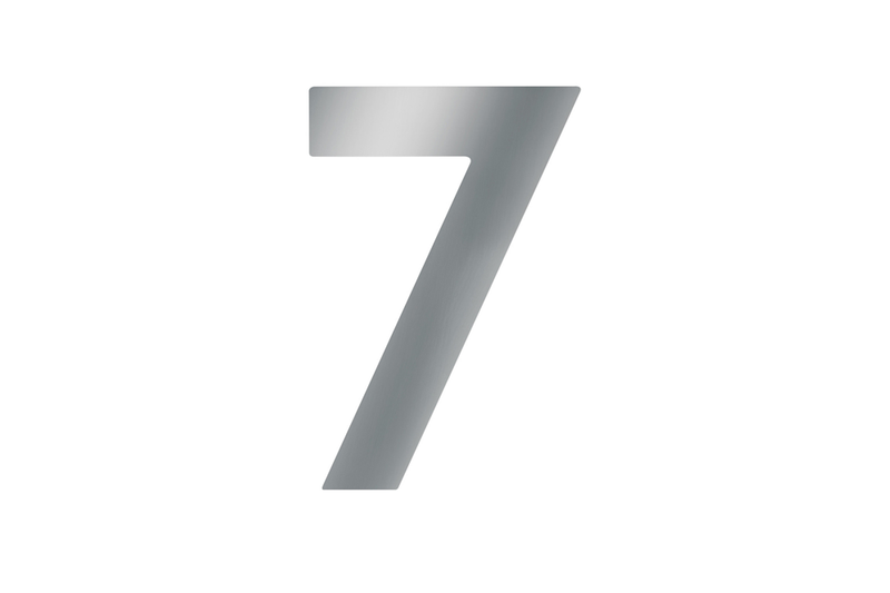 Numero civico Metafranco 7 a2 120mm - wu0424067