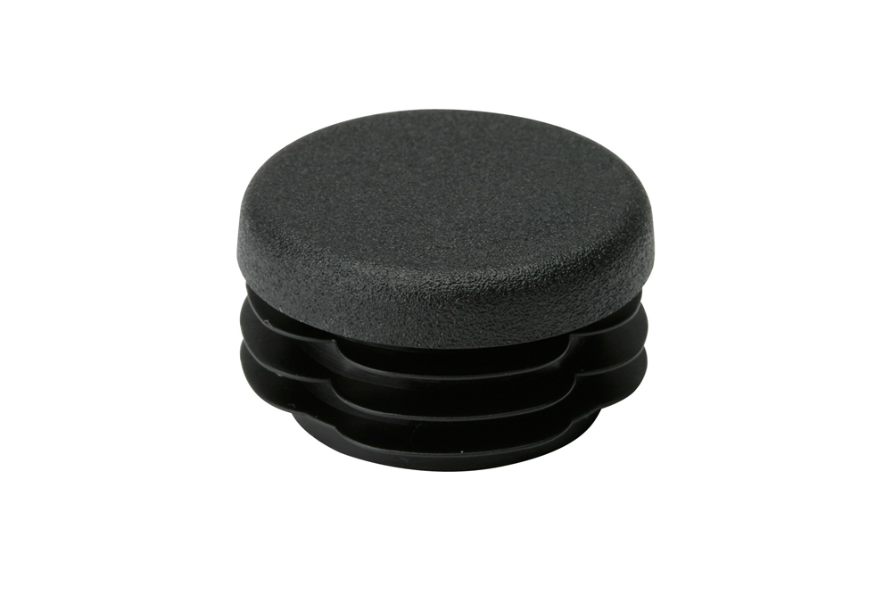Cappa Metafranc tubo tondo 30mm nero 4pz c - wu0640006