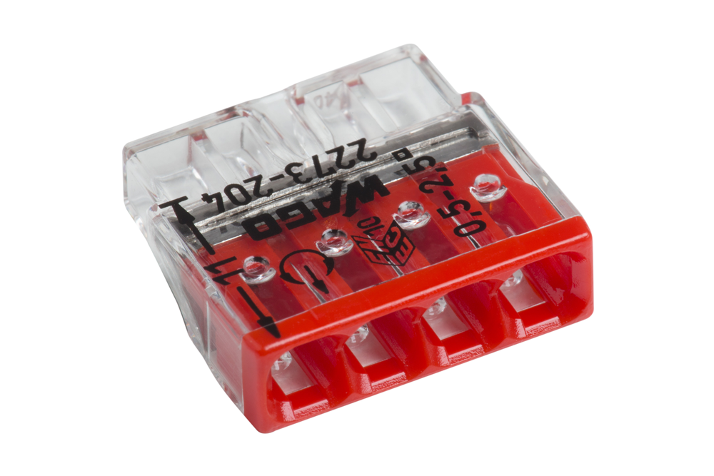 Verbo Meister Wago. scatola 4v 25pz 2273-204 w - wu7456440