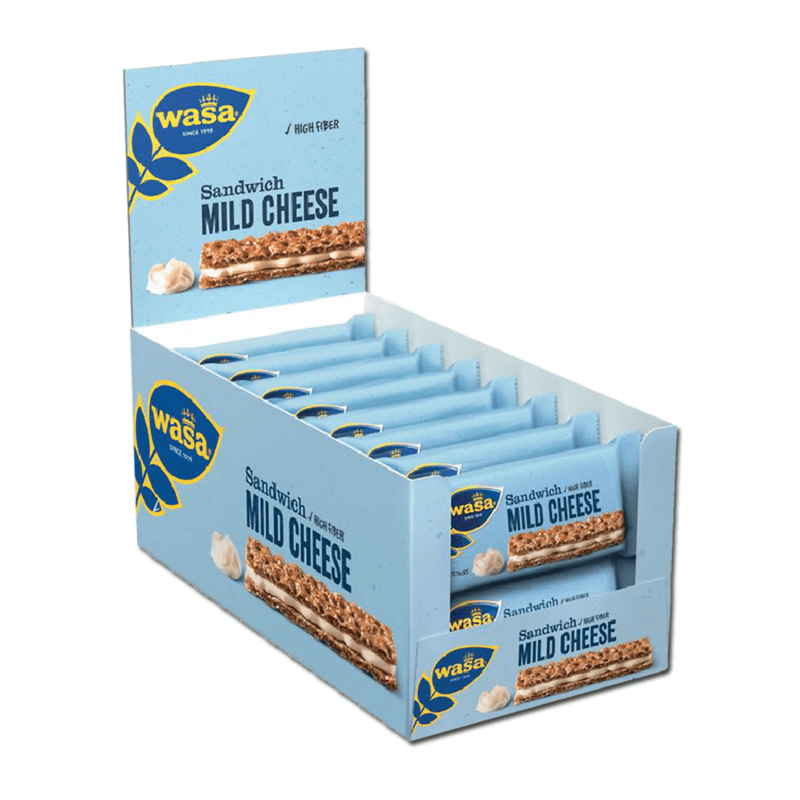Panino Wasa formaggio dolce (24x30gr)