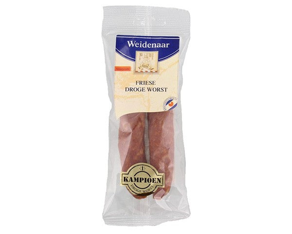 Salchicha seca frisona Weidenaar (paquete de 15x 2)