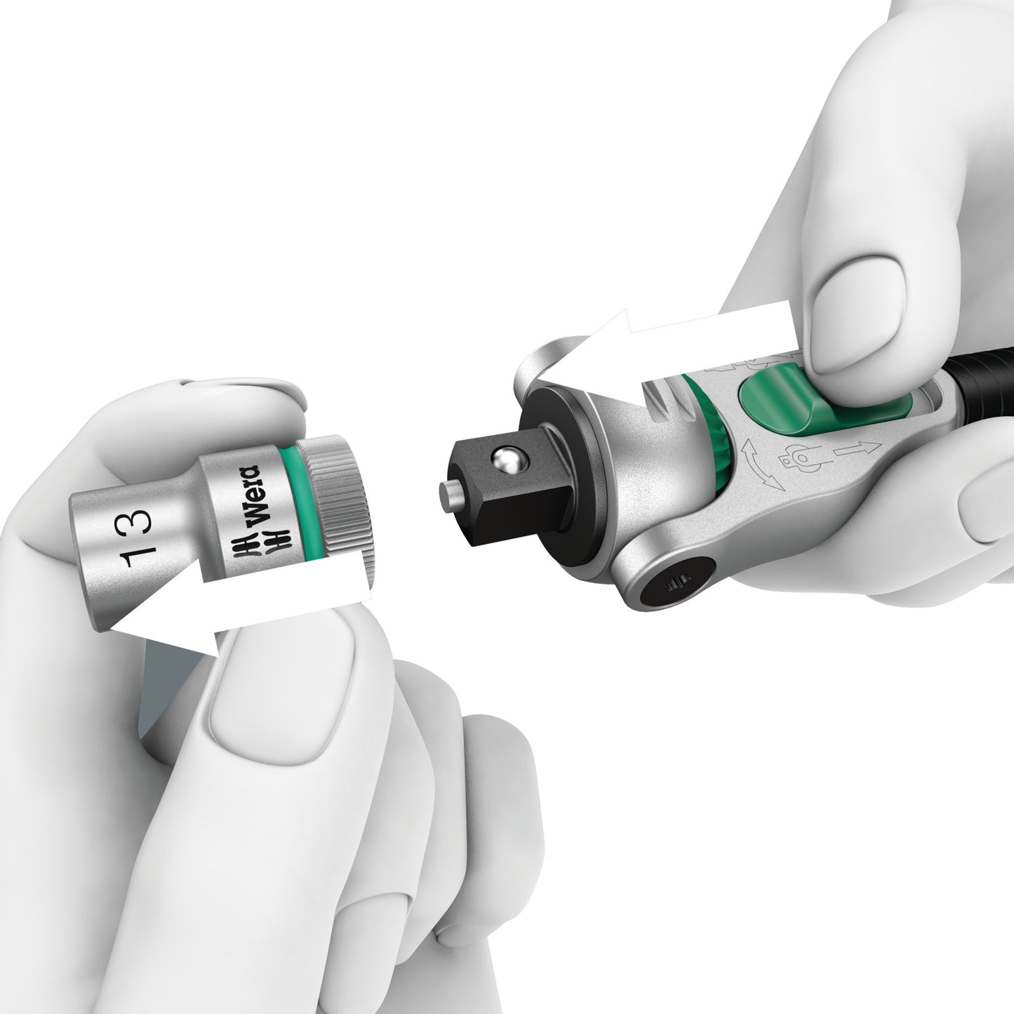 Wera Ratelsleutelset Zyklop 8100 SA