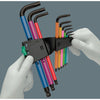 Waa 950 9 hex-plus multicolore 1 set di chiavi a punta, metr
