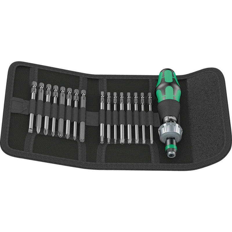 Wera kraftform kompakt vario screwdriver w ratchet function