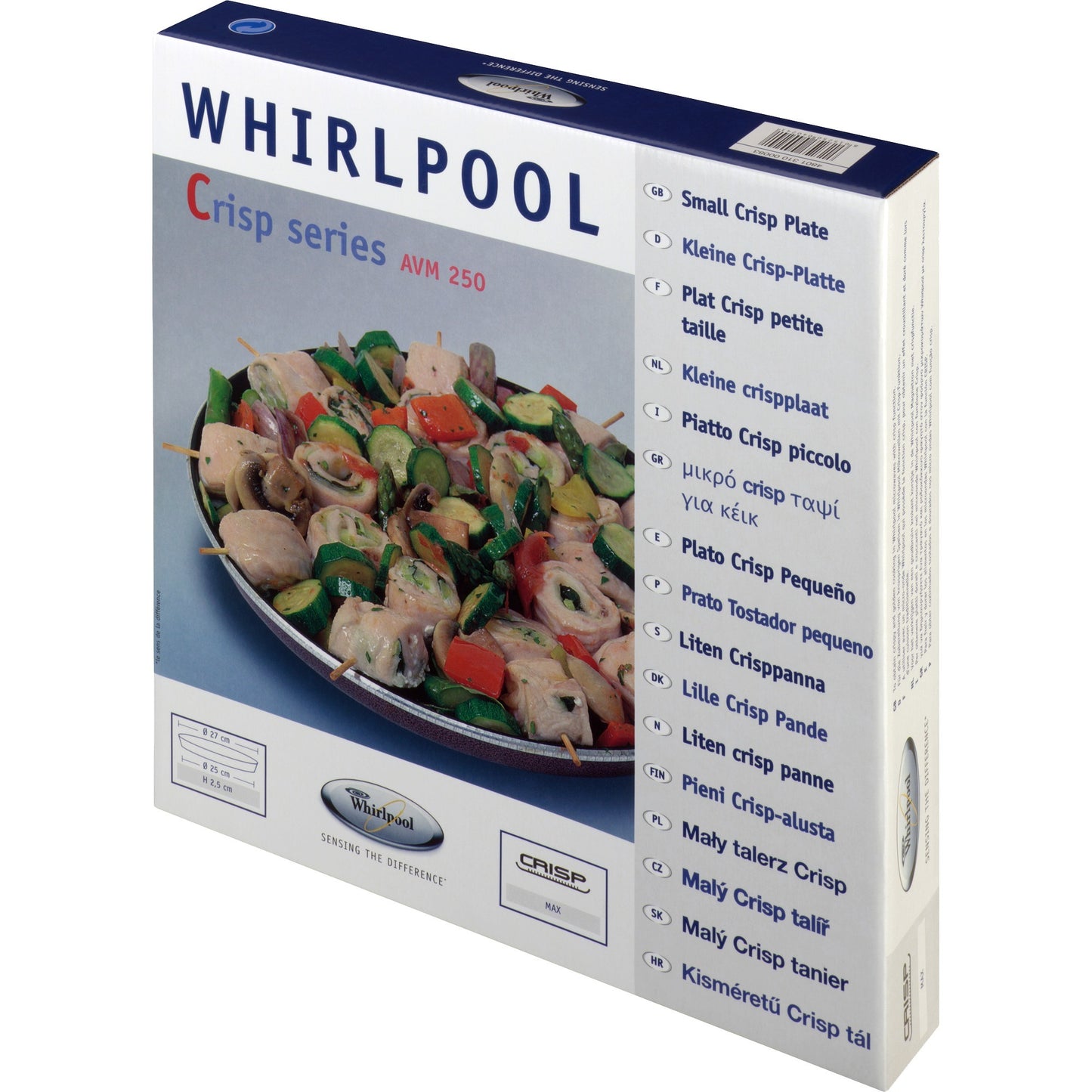 Whirlpool Crisp Plaat AVM290