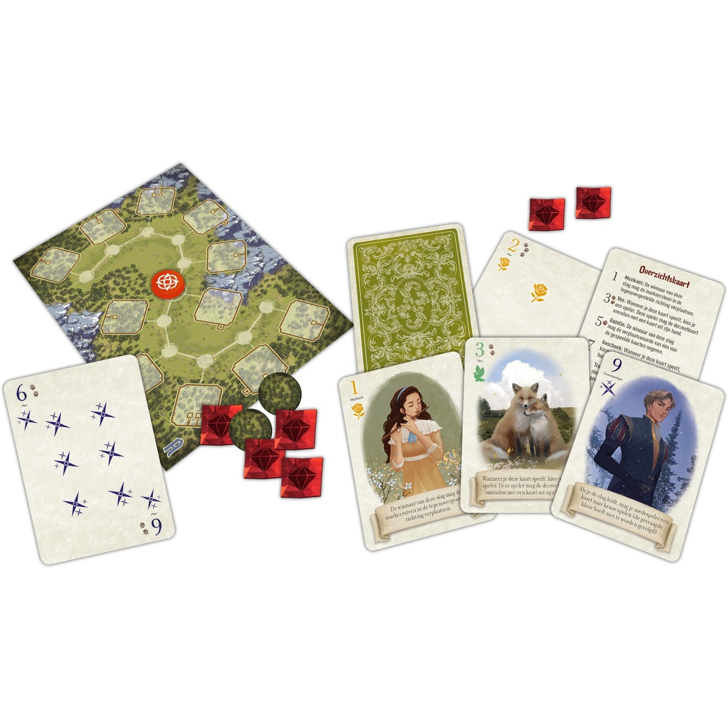 White Goblin Games de Vos nella foresta: duetto