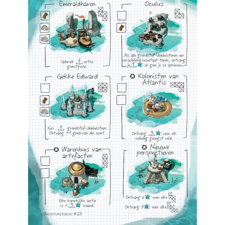 White Goblin Games Settlers Imperial: Roll Write