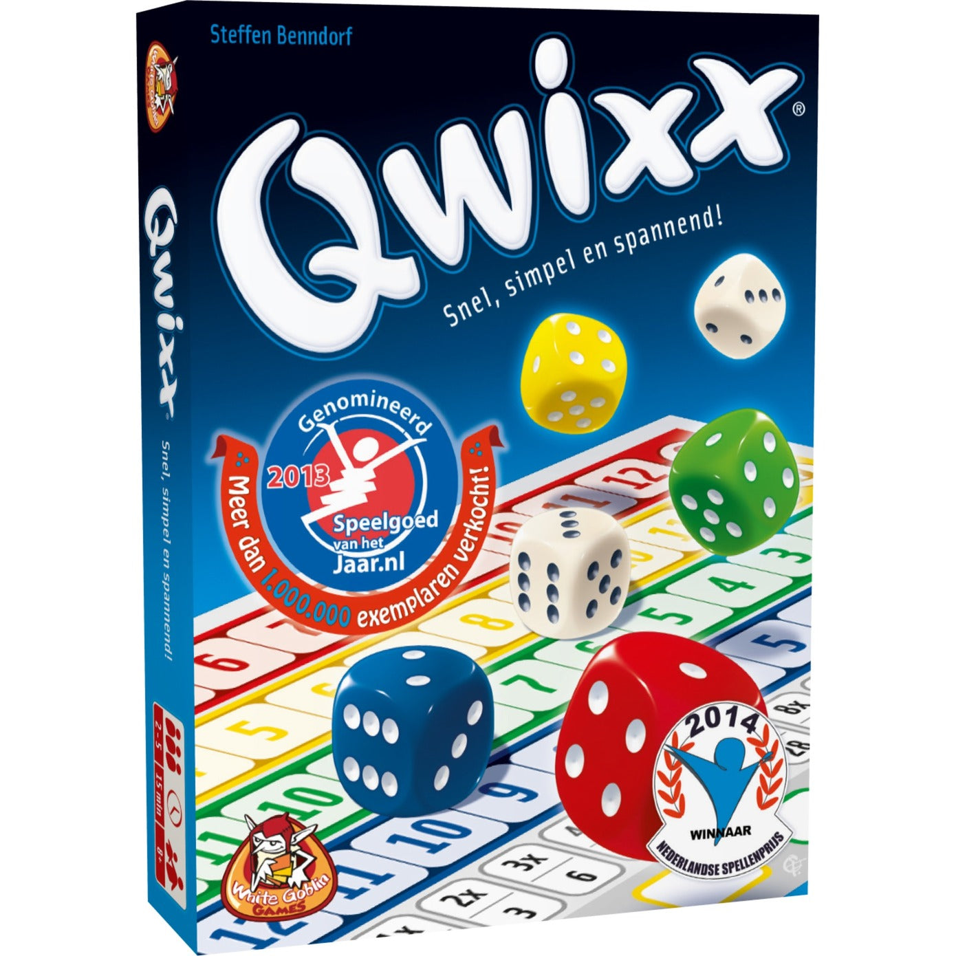 Juegos Goblin White QWIXX DICE Game