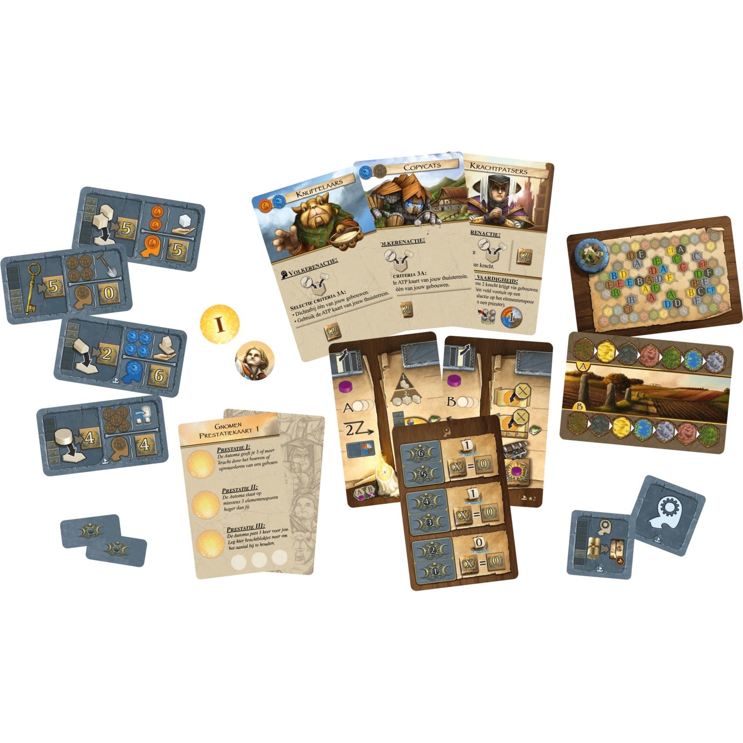 Juegos Goblin White Terra Mystica: Auto Solo Box