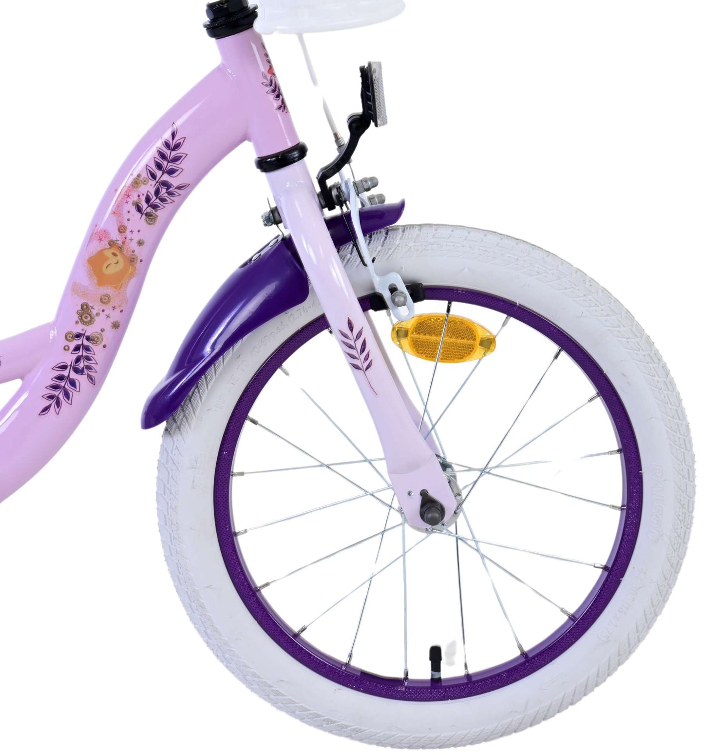 Wish Wish Kinderfiets Girls viola da 14 pollici