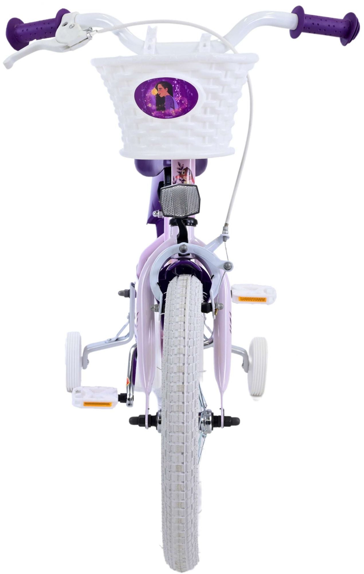 Wish Wish Kinderfiets Girls viola da 14 pollici