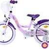 Wish Wish Kinderfiets Girls Girls da 16 pollici viola due freni a mano