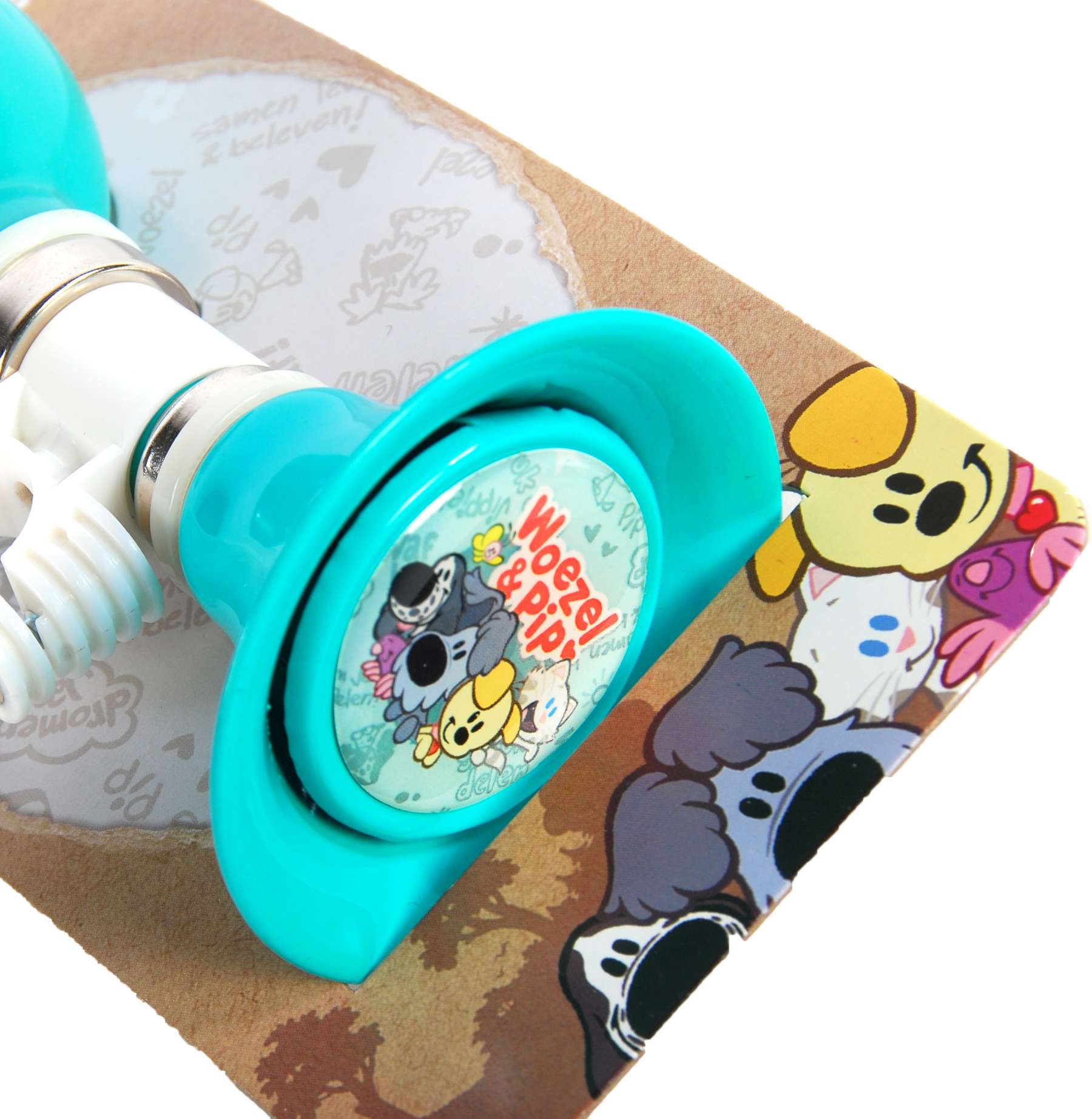 Woezel Pip Fietsteter - Bambini - Mint Blauw