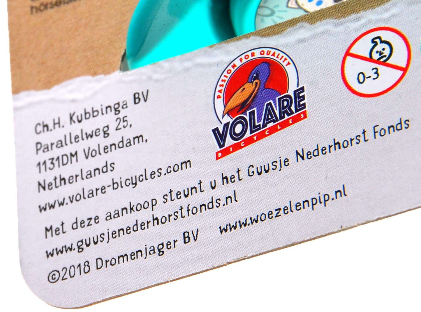 Woezel Pip Fietsteter - Niños - Mint Blauw