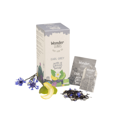 Wonder leaves organic ft earl gray lemon (25x 1.8gr)