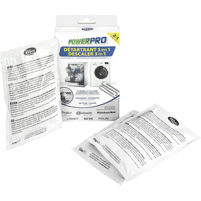 WPRO Descaler 3-in-1, 3x50g