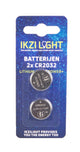Batterie a bottone ikzi CR2032