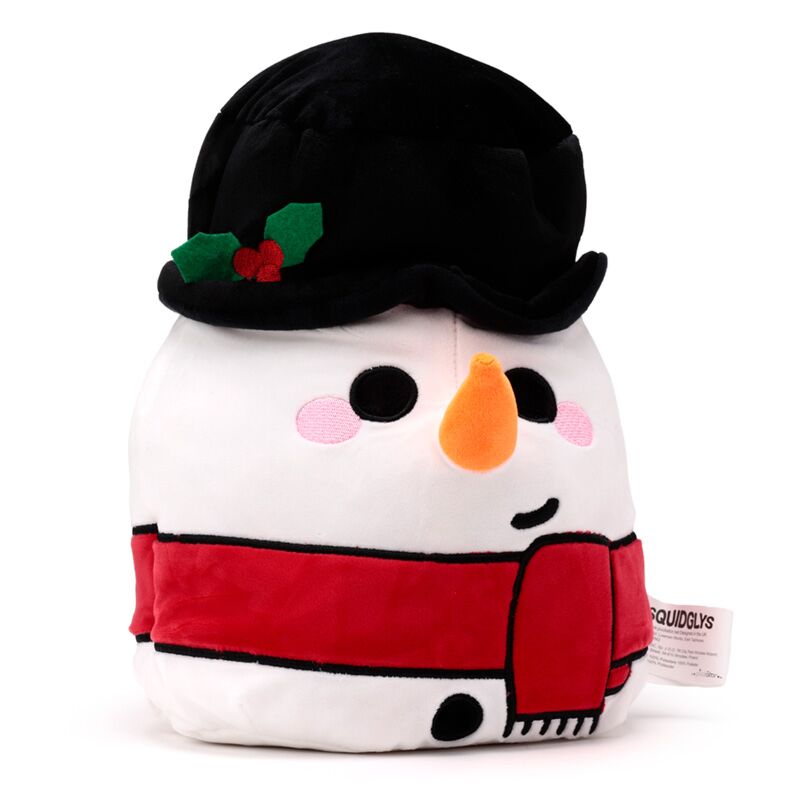 Plush Squidibergs Festive Christmas Cole de Snowman