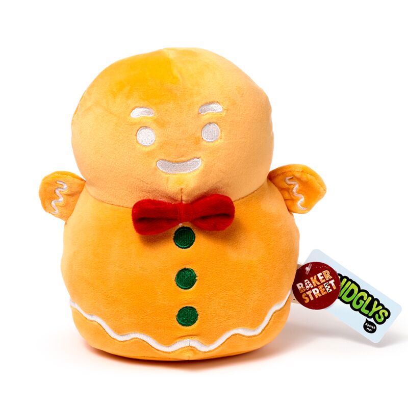 Pluche Squidibergs Baker Street Christmas Gingerbread Man