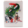 Kim haskins kerst katten - cadeautasje medium
