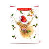 Jan Pashley Christmas Highland Coo Gift Borse L