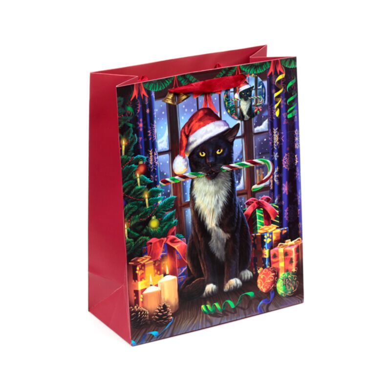 Sacca regalo Lisa Parker Christmas Krampus Kat grande
