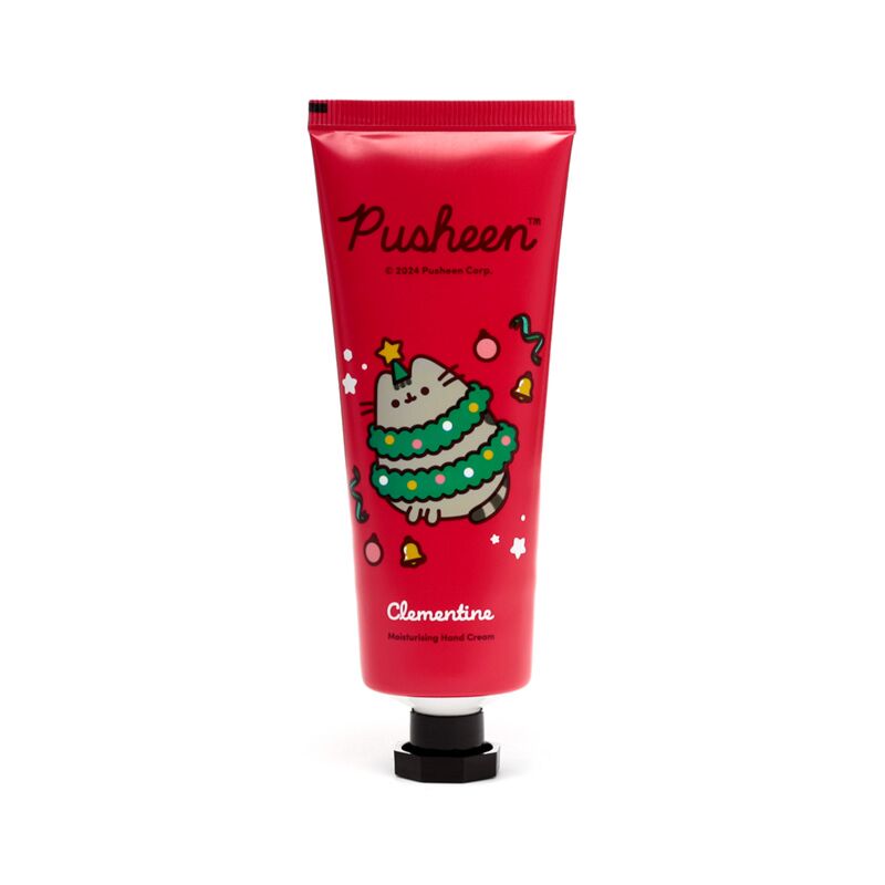 Navidad empuje el gato clementine hidratante crema de mano 75 ml