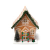 Casa di Natale di pan di zenzero decorazione a LED