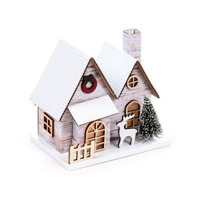 Decorazione a LED di Zilverberk Double Front Christmas House