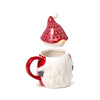 Scandi Christmas Gnoom formava tazza in ceramica