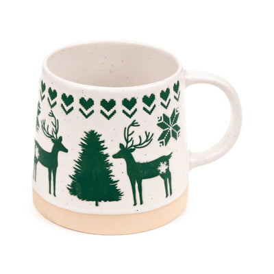 Taza de gres de Tapse Green Rendier