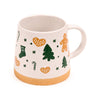 Tazza di gresminga di gingerbrood man tapse