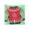 Traje de suéter de Navidad de 12 siestas de fiesta de 3 capas