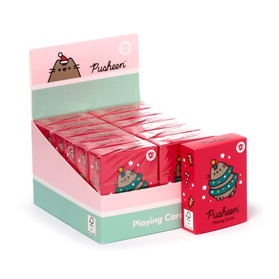 Christmas Pushhen the Cat Playing Card Card Game