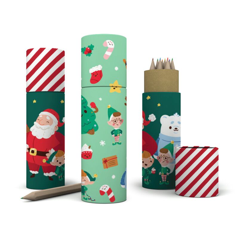 Jingle Christmas Drawing Cooker 12 Pencille colorate