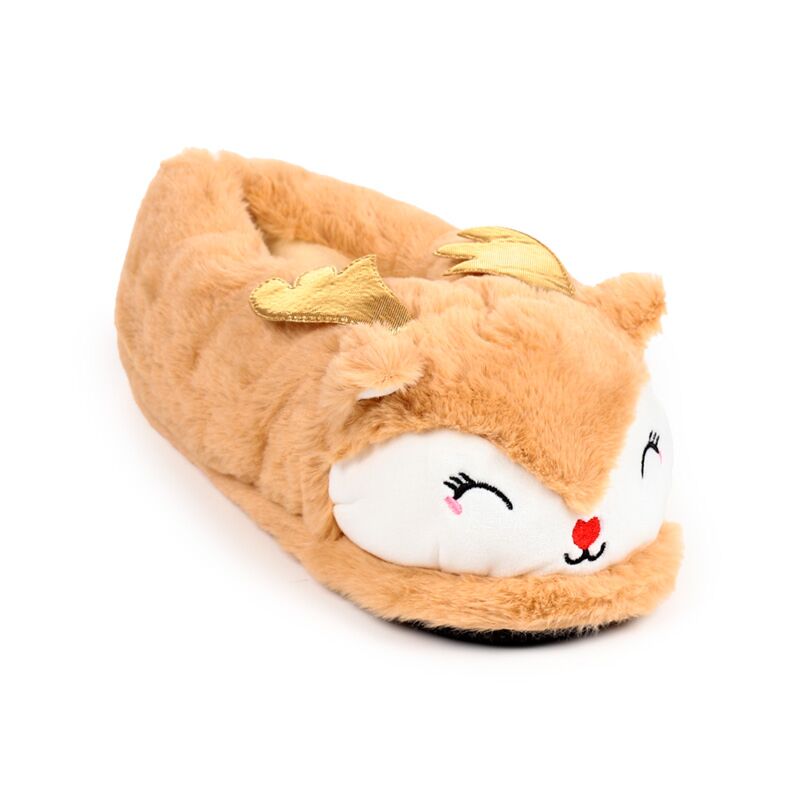 Pantuflas Jingle Christmas Reno (unisex talla única)