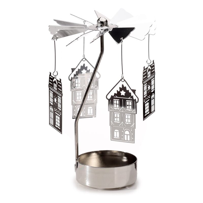 Christmas Baker Street Running Tea Lighter Lighter Carrussel