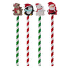 Kerstfiguurtjes - gum potlood