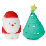 Rekbare kerstboom kerstman speelgoed - afbeelding 1