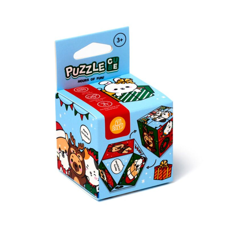Giocattoli per cubo puzzle adoramali di Natale
