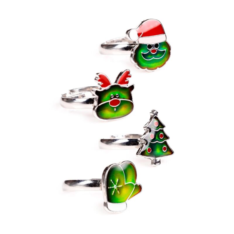 Jingle Christmas Moodring