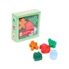 Set di jingle di Natale di 5 cerame formate